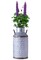 Rustic Farmhouse Style Galvanized Metal Milk Can Decoration – Multi-Purpose Planter or Vase